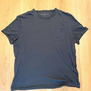 John Varvatos Distressed Gray Shirt Size L